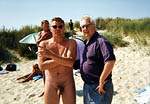 Making 'Full Frontal in Flip-Flops'  Studland United Nudists
