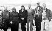 Launch of the original SUN advert on the Sandbanks Ferry  Studland United Nudists