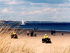 High visibility policing at Studland  Studland United Nudists