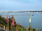 Sandbanks from Poole Harbour  Studland United Nudists