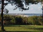 Studland Peninsula from Knoll House Hotel  Studland United Nudists