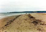View from the Point to Old Harry  Studland United Nudists