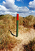 National Trust Red Post  Studland United Nudists