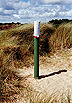 National Trust Red Post  Studland United Nudists