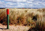 National Trust Red Post  Studland United Nudists
