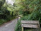 Start of footpath to Old Harry  Studland United Nudists