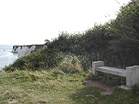 The viewpoint half way to Old Harry  Studland United Nudists