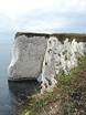 The natural Arch viewed from Lucas Leap at Old Nick's Ground  Studland United Nudists