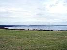 On Ballard Down looking north over Studland Bay  Studland United Nudists