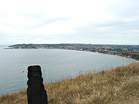 Looking south from Ballard Point towards  Swanage  Studland United Nudists
